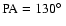 ${\rm PA}=130\hbox{$^\circ$ }$