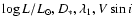 $\log L/L_{\odot},D_*,\lambda_1,V\sin
i$
