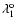 $\lambda_1^{\rm o}$