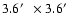 $3.6\hbox{$^\prime$ }~\times 3.6\hbox{$^\prime$ }$
