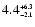 $4.4^{\scriptscriptstyle +6.3}_{\scriptscriptstyle -2.1}$