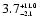 $3.7^{\scriptscriptstyle +11.0}_{\scriptscriptstyle -2.1}$
