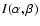 $I(\alpha , \beta )$