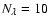 $\ensuremath{N_\lambda} = 10$