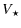 $\displaystyle \ensuremath{V_\star} $