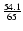 $\frac{54.1}{65}$