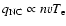 $q_{{\rm NC}} \propto nvT_{\rm e}$
