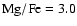 $\rm Mg/Fe=3.0$
