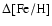 $\Delta {\rm [Fe/H]}$