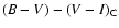 $(B-V)-(V-I)_{\rm C}$