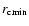 $r_{\rm c min}$