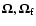 ${\vec \Omega}, {\vec \Omega}_{\rm f}$