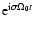 ${\rm e}^{{\rm i}\sigma\Omega_0t}$