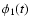 $\phi_1(t)$
