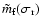 $\tilde m_{\rm f}(\sigma_{\rm r})$
