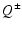 $\displaystyle Q^{\pm}$