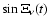 $\sin\Xi_\nu(t)$