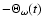 $-\Theta_\omega(t)$