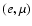 $(e,\mu)$