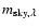 $m_{{\rm sky},\lambda}$