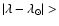 $\vert\lambda -\lambda _\odot \vert>$