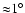 ${\approx} 1^\circ$