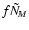 $f \tilde{N}_{\negthinspace M}$