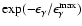 $\exp
(-\epsilon_{\gamma}/\epsilon_{\gamma}^{{\rm max}})$
