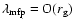 $\lambda_{{\rm mfp}} = {\rm O}(r_{{\rm g}})$