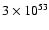$3\times 10^{53}$