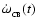 $\dot\omega_{_{\rm CB}}(t)$