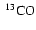 $~{\rm ^{13}CO}$