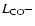 $L_{\rm CO}-$
