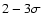 $2-3\sigma$