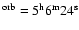 $^{\rm orb}=5^{\rm h}6^{\rm m}24^{\rm s}$