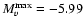 $M_{v}^{\rm max}=-5.99$