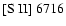 $[{\rm S\;II}]\;6716$