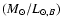 $(M_{\odot}/L_{{\odot},B})$