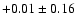$+0.01 \pm 0.16$