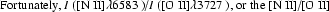 \resizebox{83mm}{2.2mm}{Fortunately, $I$ ([N II]$\lambda 6583$ )/$I$ ({[O II]$\lambda 3727$ }), or the {[N II]/[O II]}}