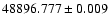 $48896.777 \pm 0.009$