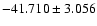 $-41.710 \pm 3.056$