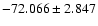 $-72.066 \pm 2.847$