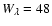 $W_{\lambda}=48$