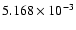 $5.168\times10^{-3}$