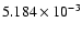 $5.184\times10^{-3}$