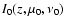 $I_{0}(z,\mu_{0},\nu_{0})$