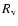 $R_{\rm v}$