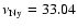 $\nu_{\rm Ny}=33.04$