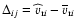 $\Delta_{ij}=\widehat{v}_{{\rm r}i}-\overline{v}_{{\rm r}i}$